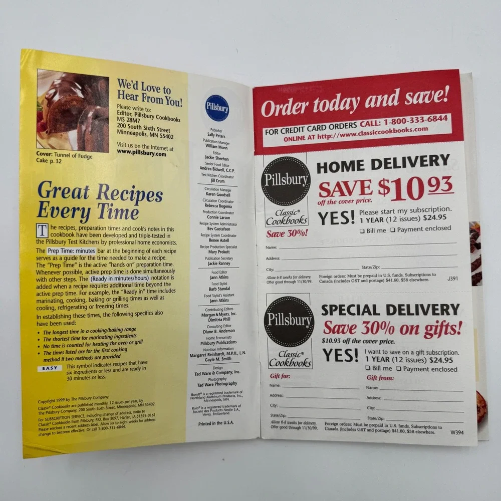 Vintage Pillsbury Duncan Hines Recipe Cookbook Booklets Lot of 5 Holiday 80s 90s
